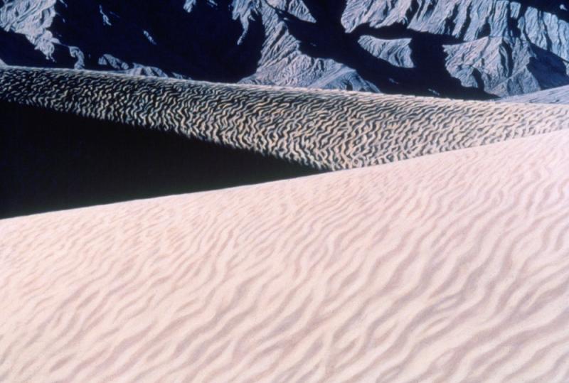 Sunrise Dunes, Death Valley 45 x 68 inches, oil on canvas, 1992