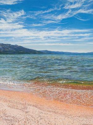 Summer Breeze, Lake Tahoe 12 x 9 inches, oil on board, 2009