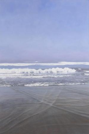 On the Beach 72 x 48 inches, oil on canvas, 2007